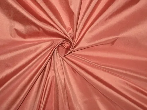 100% Pure SILK TAFFETA FABRIC Bright Rose color 54" wide TAF47[1] OR TAF79