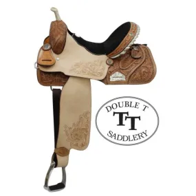 14" - 16" DOUBLE T WESTERN BARREL SADDLE