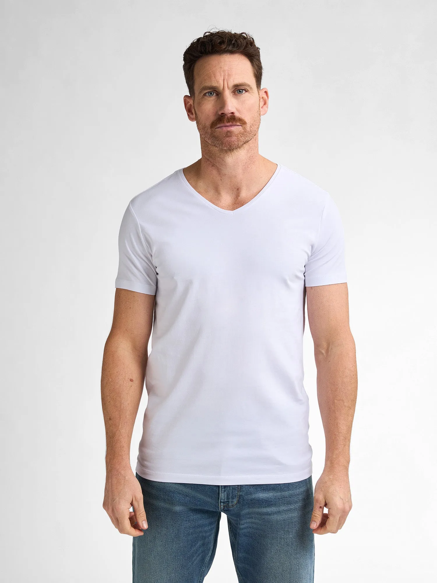 2-pack Basic T-shirt V-Neck