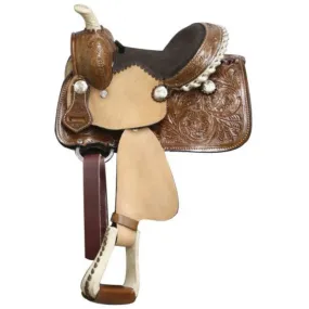 8" DOUBLE T PONY / YOUTH SADDLE