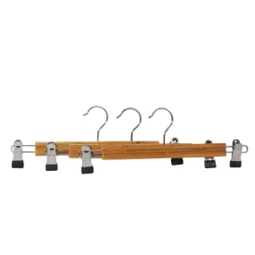 Bamboo Skirt Hangers