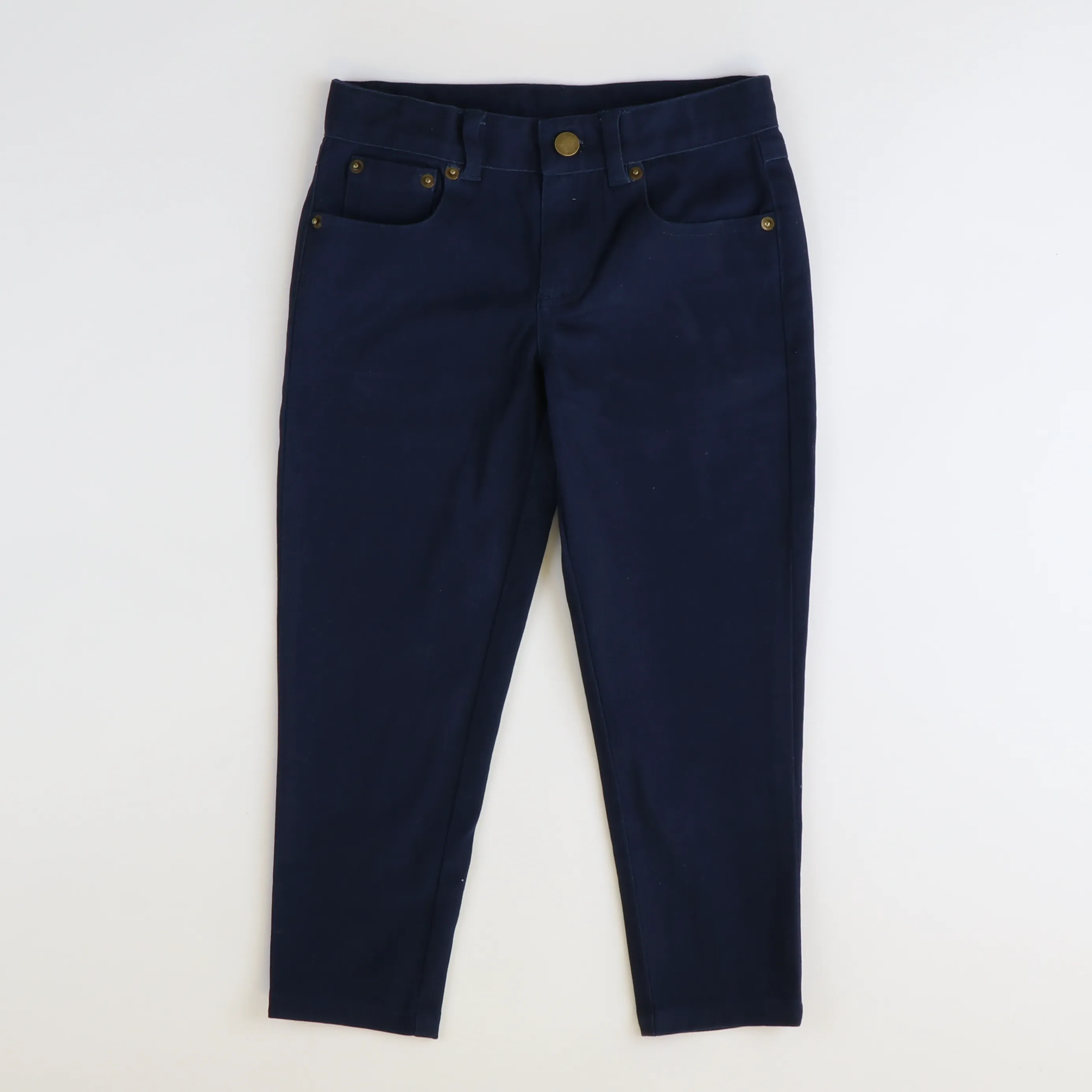 Boys Signature Twill Five Pocket Pants - Navy