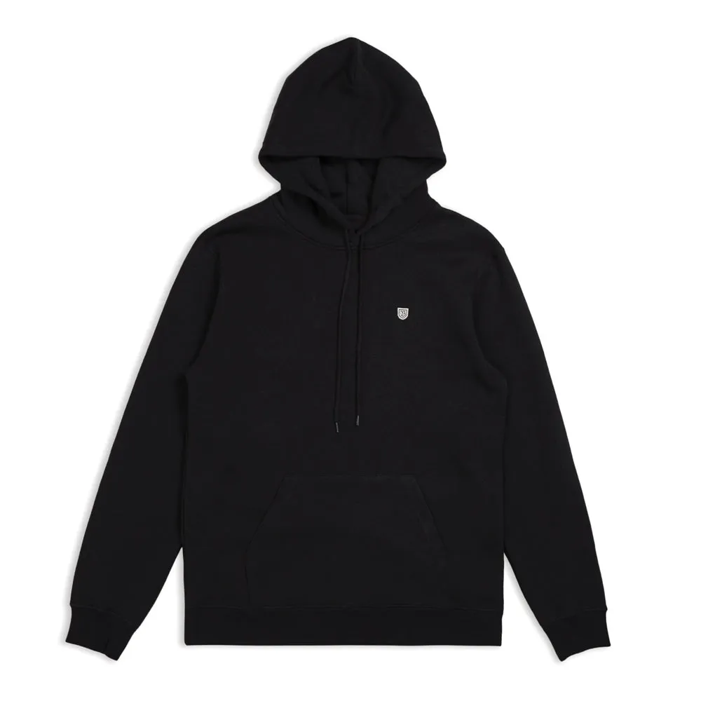 Brixton B Shield Pullover Hoodie Black