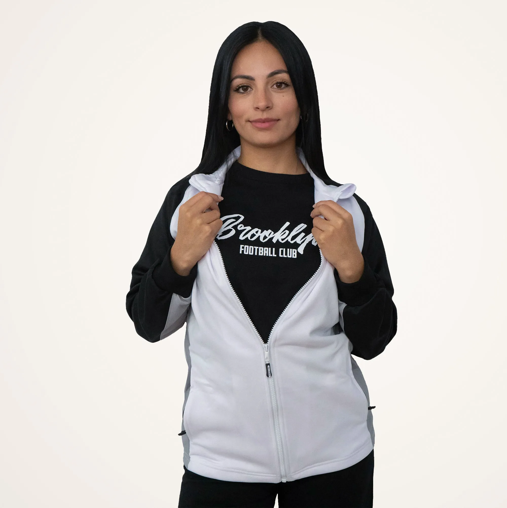 Brooklyn FC Women White Jacket