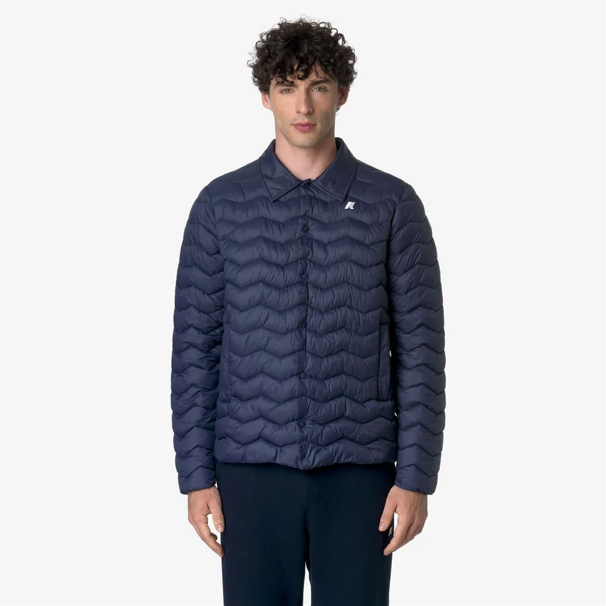 BRUNO QUILTED WARM - Jackets - Short - MAN - BLUE DEPTH