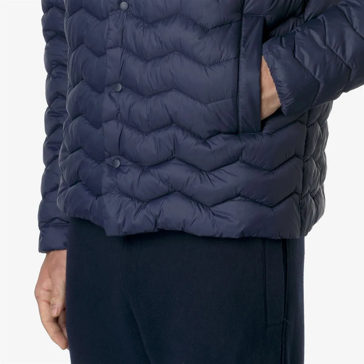 BRUNO QUILTED WARM - Jackets - Short - MAN - BLUE DEPTH