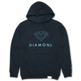 Diamond Supply Co Futura Sign Hoodie Navy