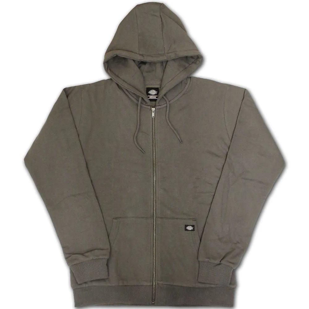 Dickies Kingsley Zip Up Hoodie Charcoal Grey