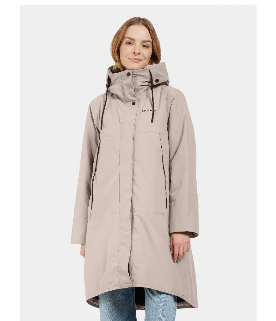 ELISSA WOMEN'S PARKA - ASH BROWN