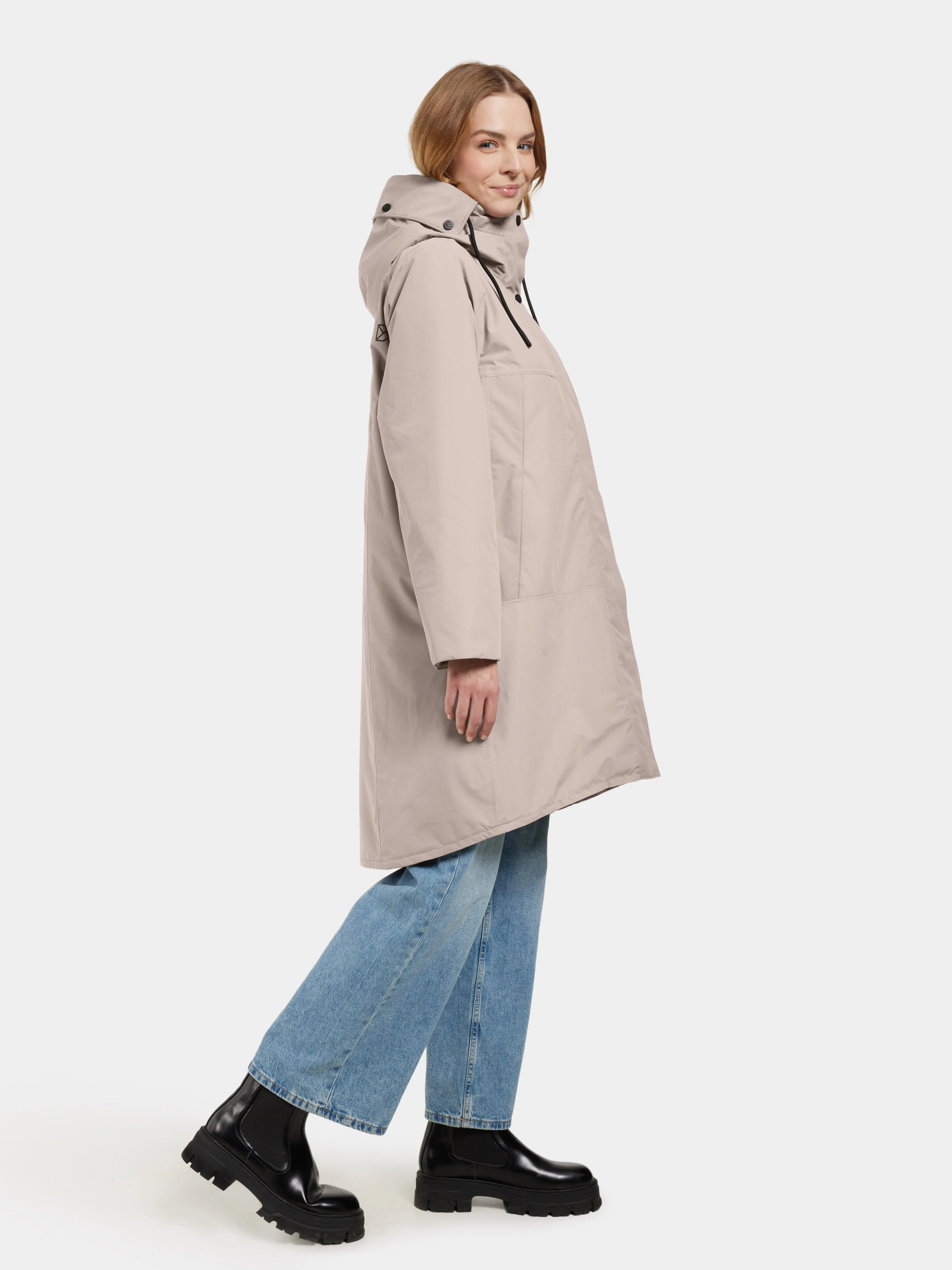 ELISSA WOMEN'S PARKA - ASH BROWN