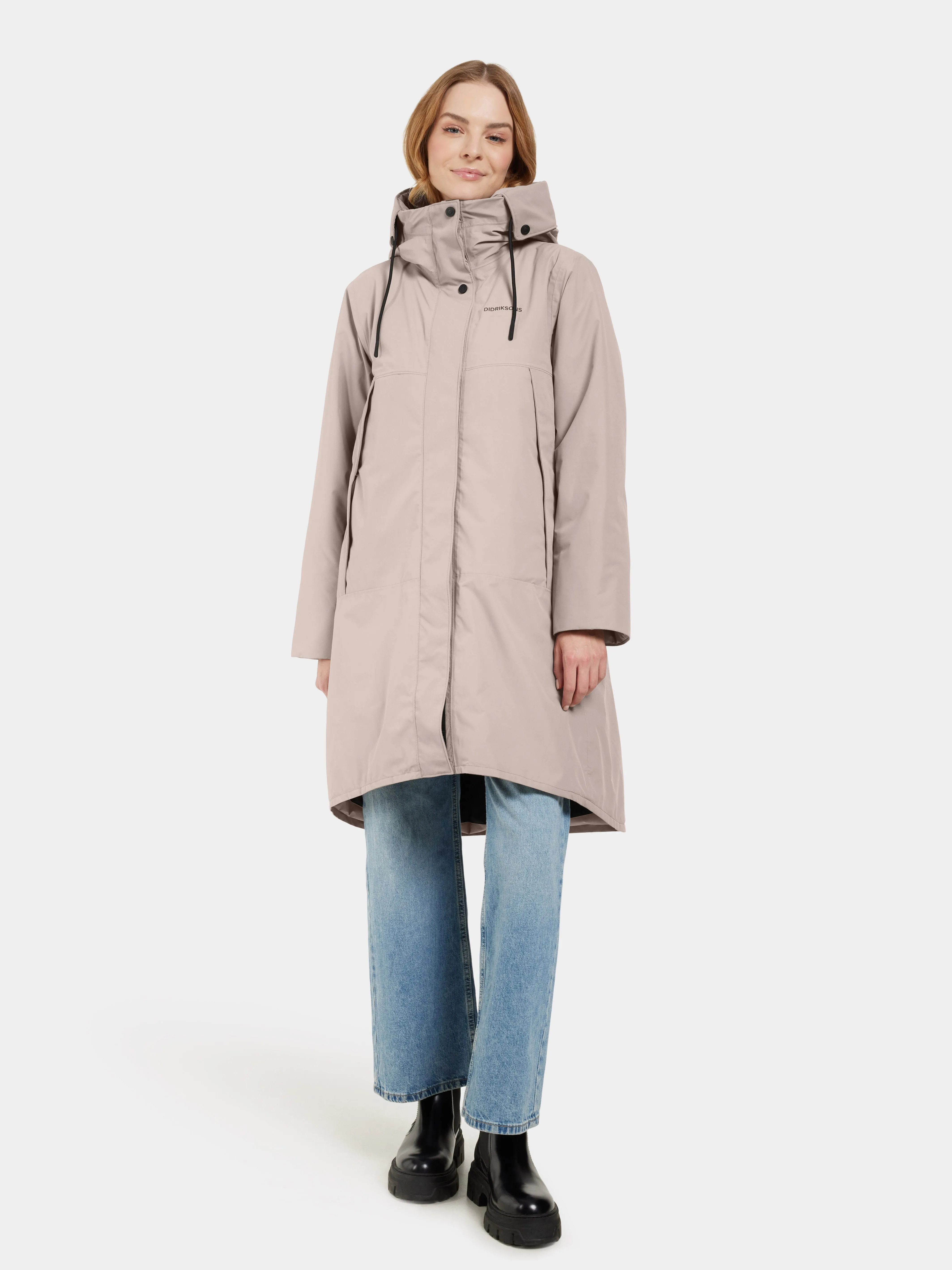 ELISSA WOMEN'S PARKA - ASH BROWN