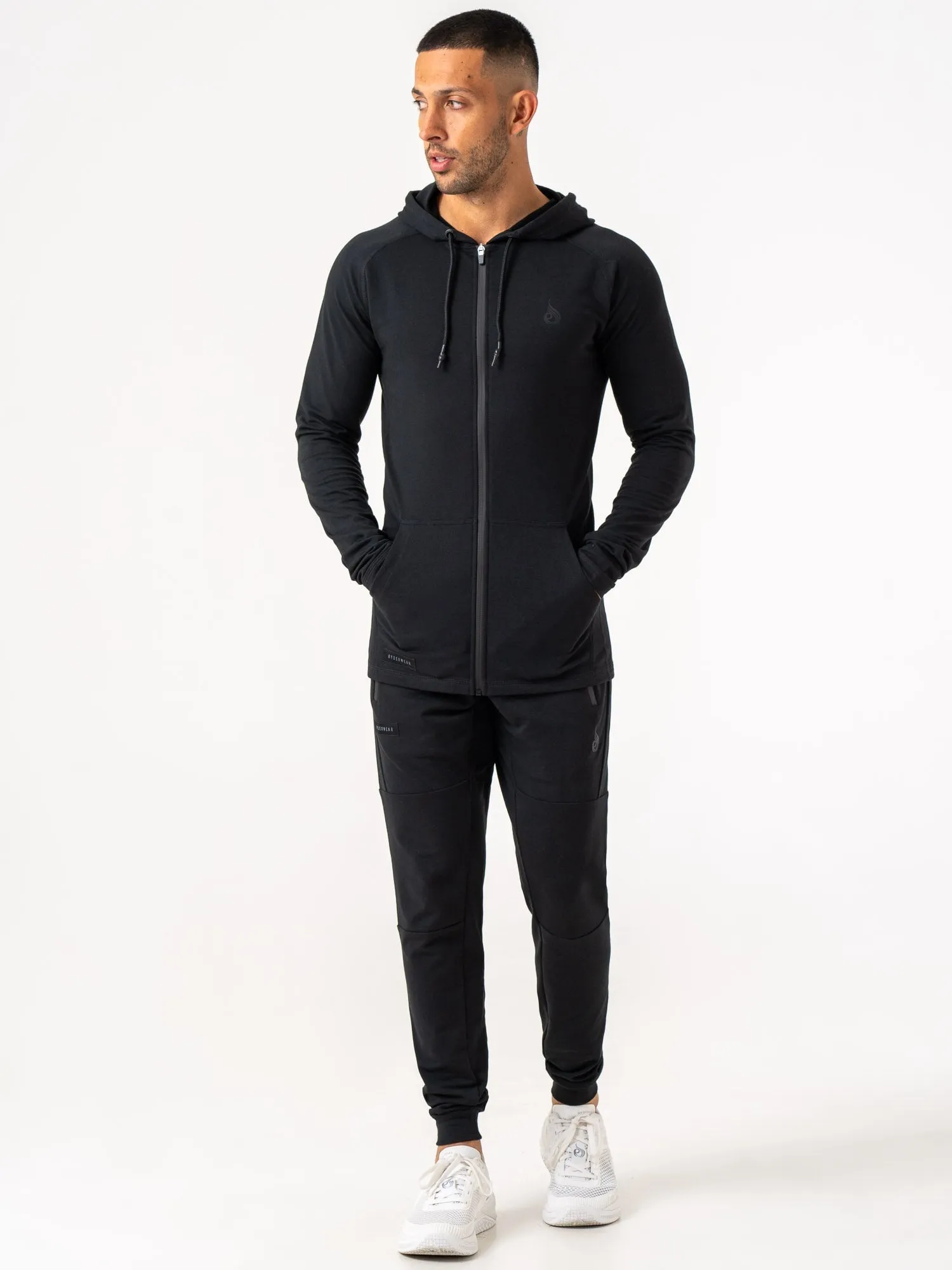 Endurance Zip Up Jacket - Black