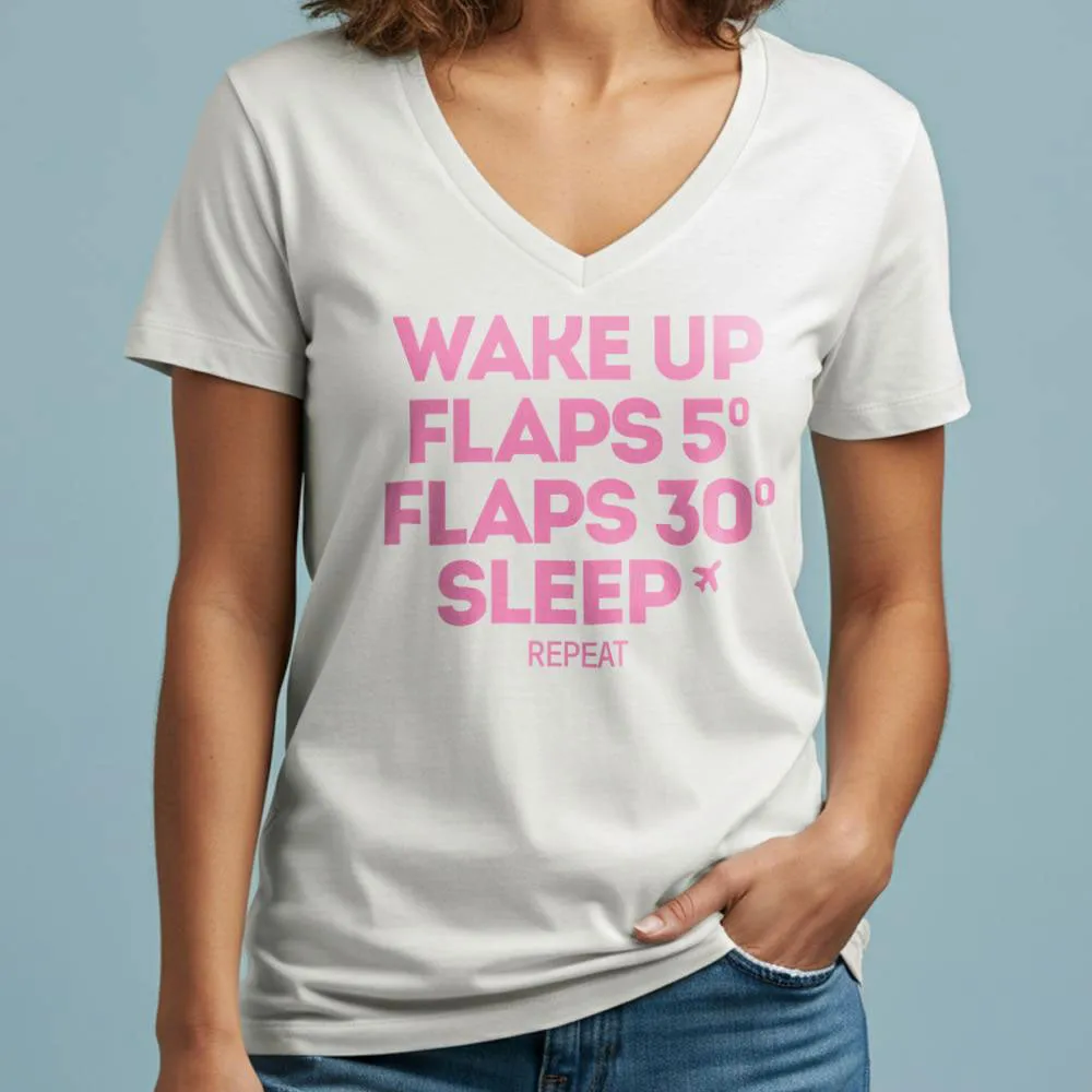 Flaps - Women's V-Neck T-Shirt