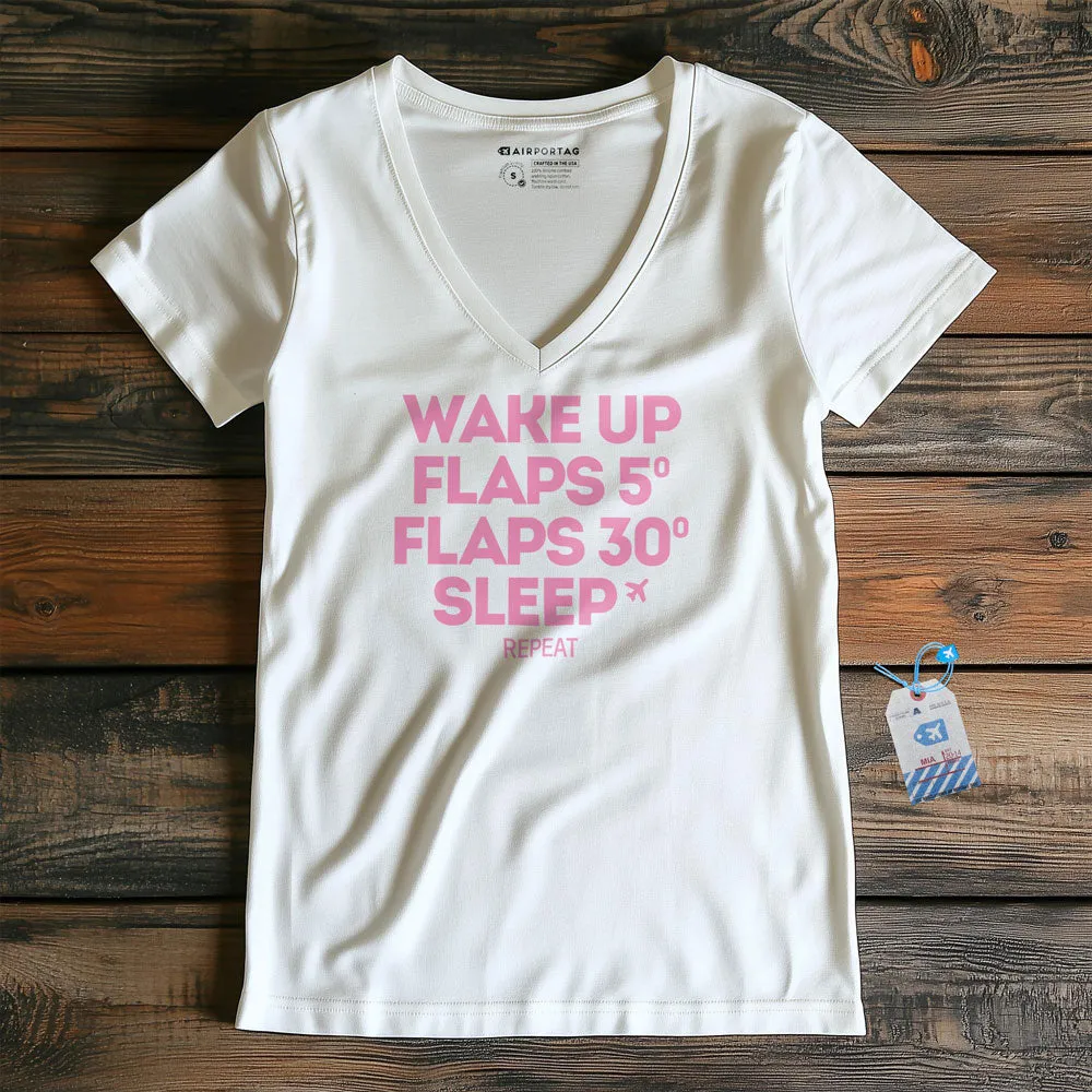 Flaps - Women's V-Neck T-Shirt