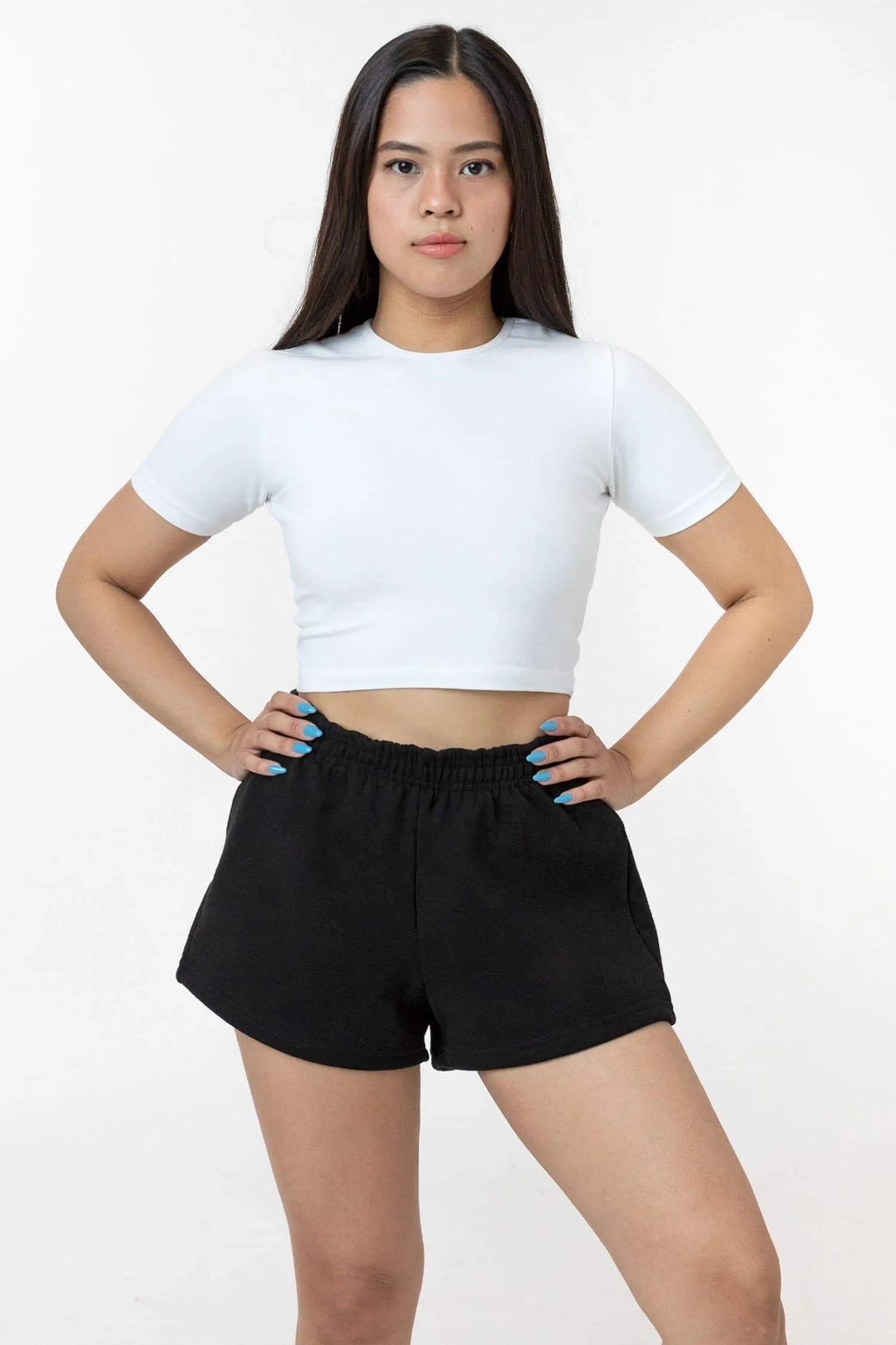 HF314 - Heavy Fleece Short Sweat Shorts (Piece Dye)