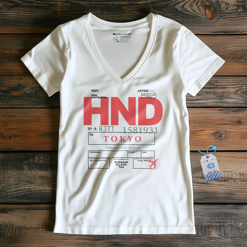 HND - Women's V-Neck T-Shirt