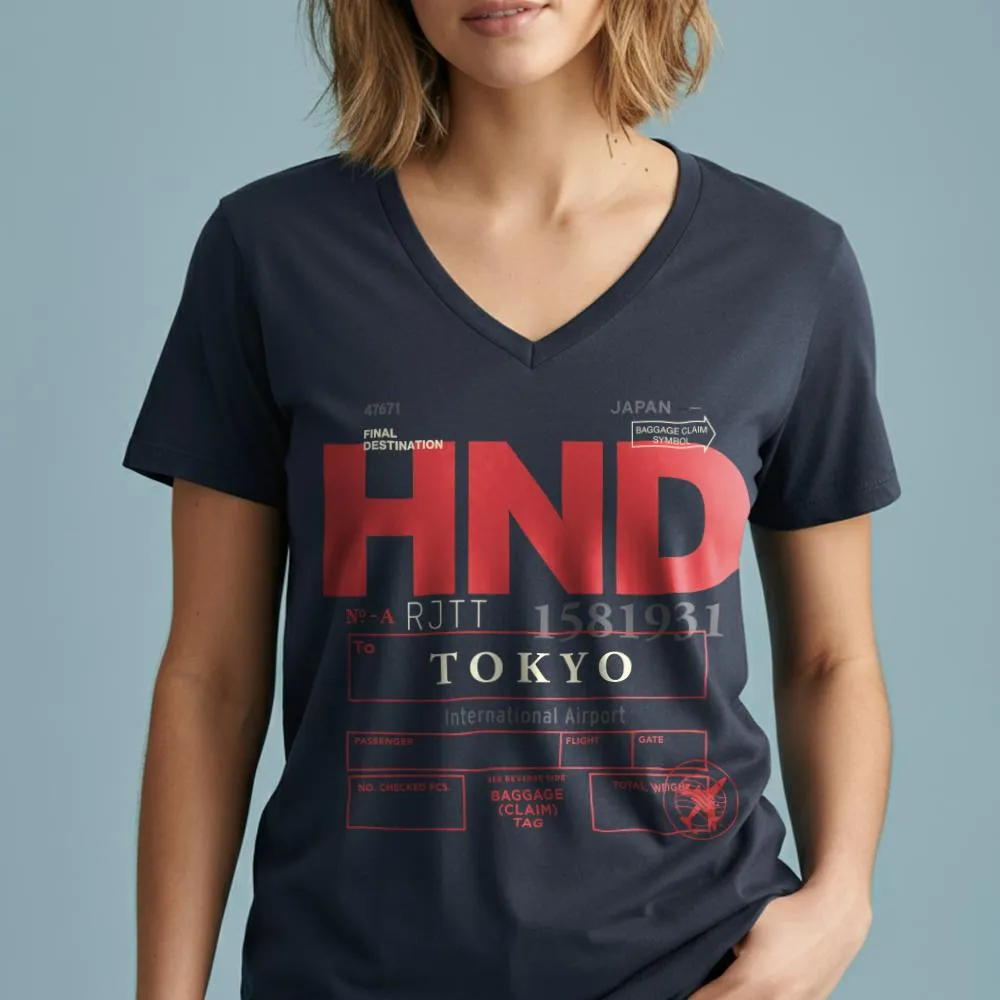 HND - Women's V-Neck T-Shirt