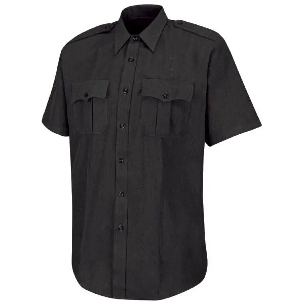 Horace Small Sentry Men's Short Sleeve Uniform Shirt With Zipper