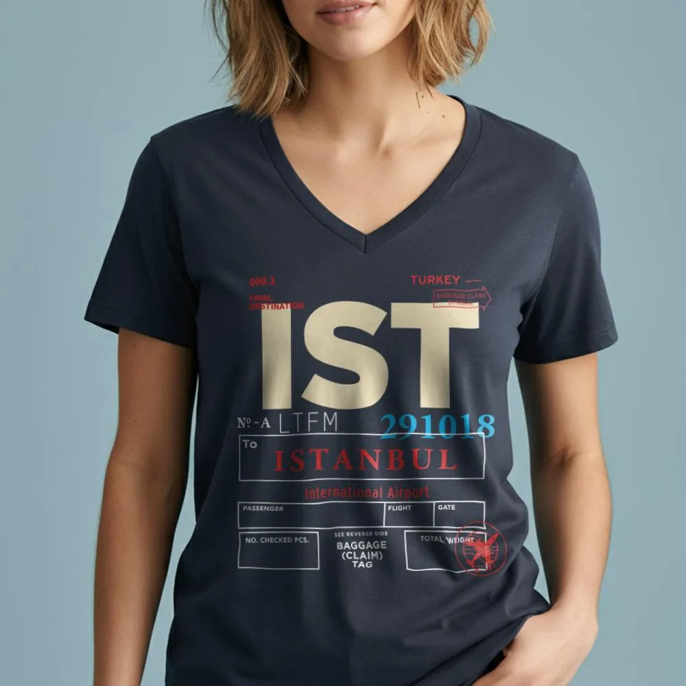 IST - Women's V-Neck T-Shirt