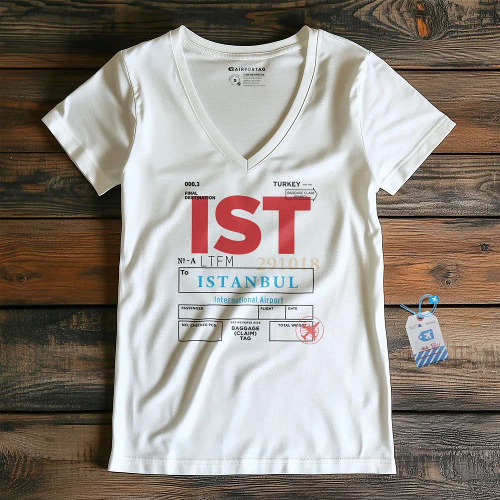 IST - Women's V-Neck T-Shirt