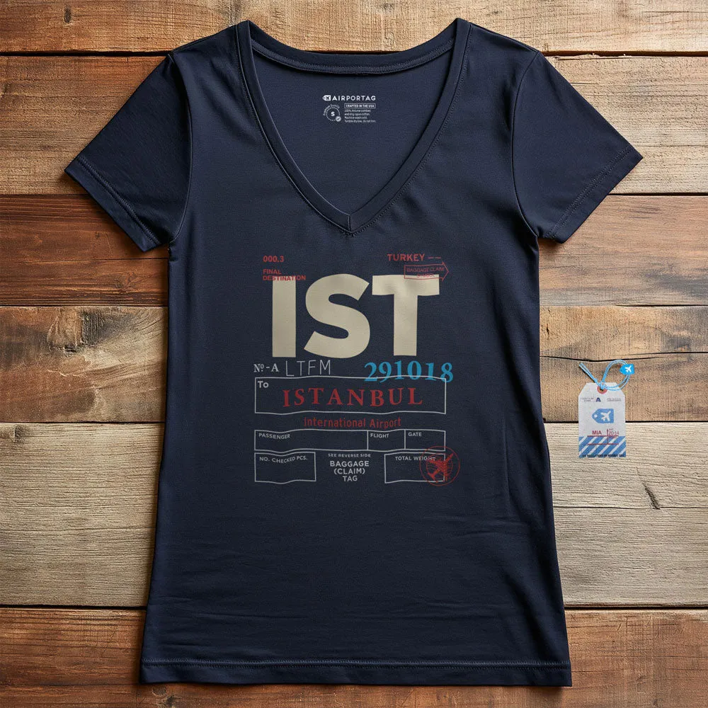 IST - Women's V-Neck T-Shirt