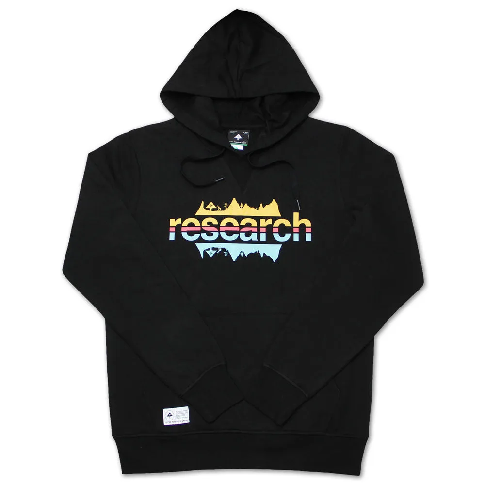 Lrg Upside Down Pullover Hoodie Black