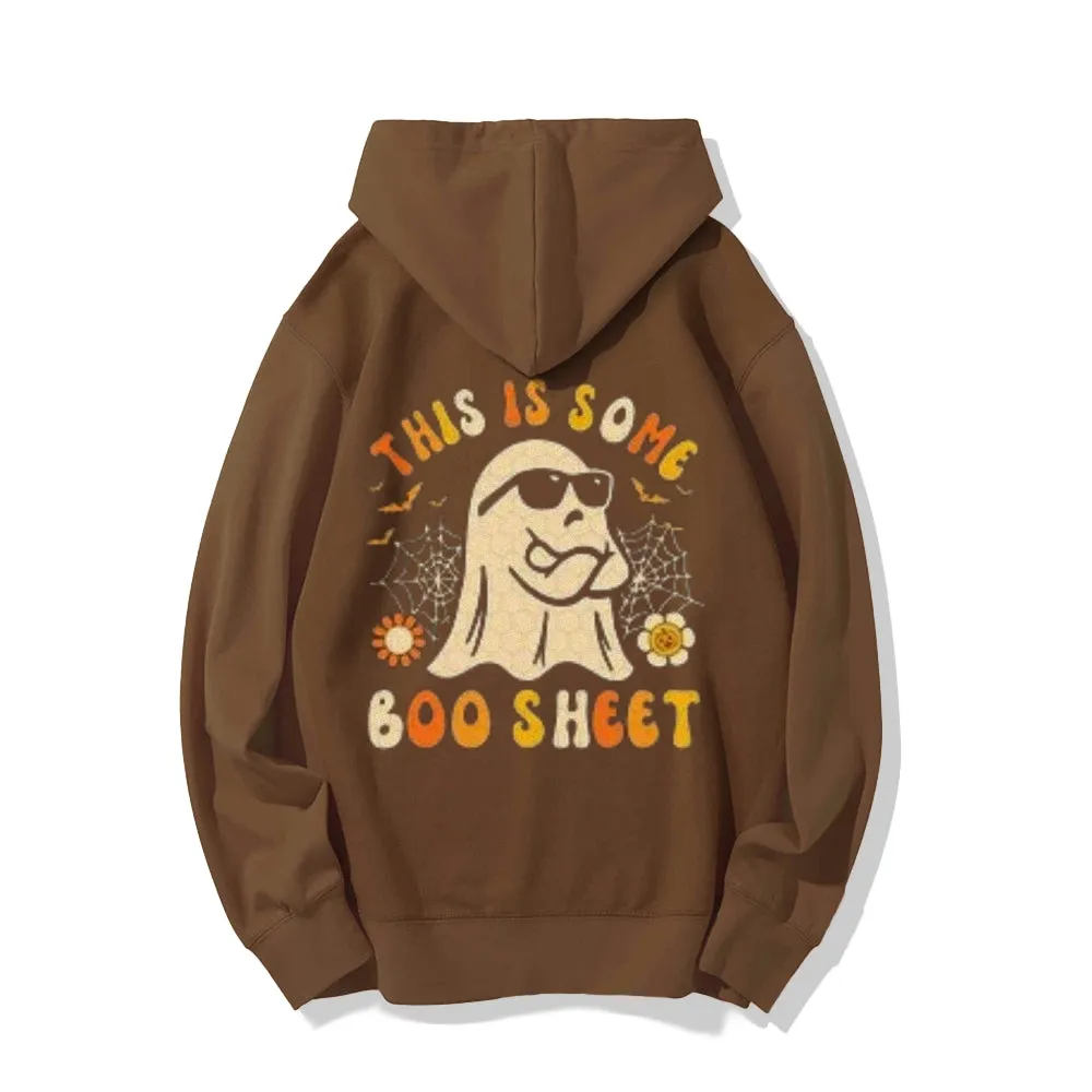 Mens THIS IS SOME BOO SHEET Graphic Hoodies