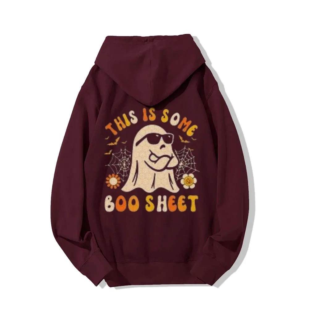 Mens THIS IS SOME BOO SHEET Graphic Hoodies