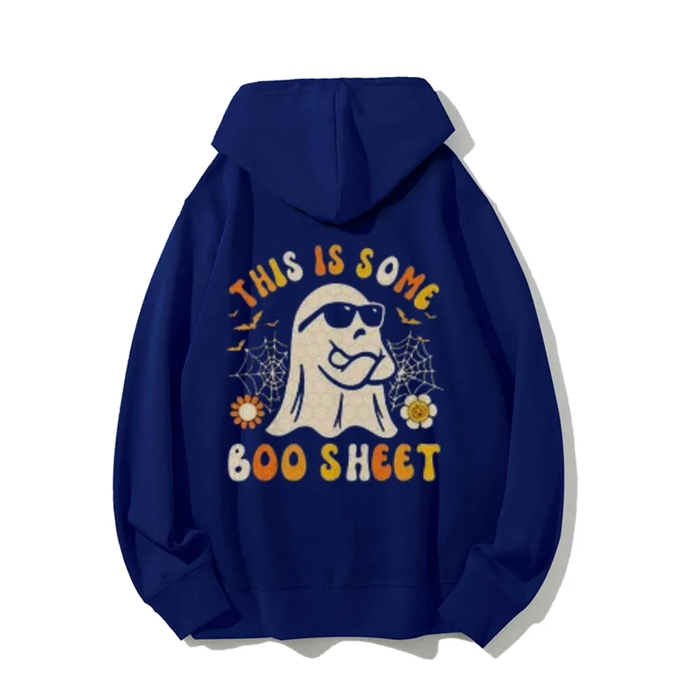 Mens THIS IS SOME BOO SHEET Graphic Hoodies