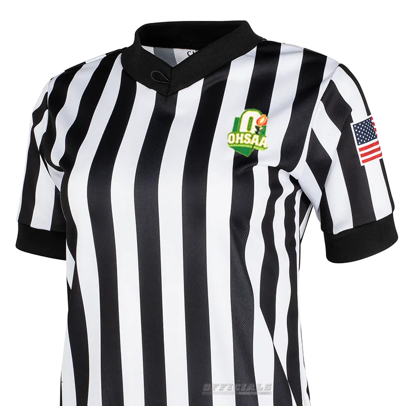 OHSAA Logo Basketball Referee V-Neck