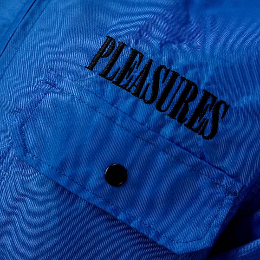 PLEASURES Dynamic Work Jacket Blue - XL