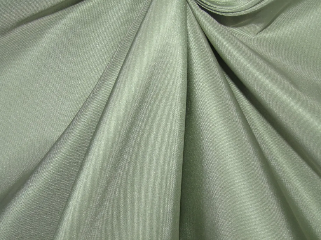 Pure SILK TAFFETA FABRIC golden olive color 54" wide TAF67[8]