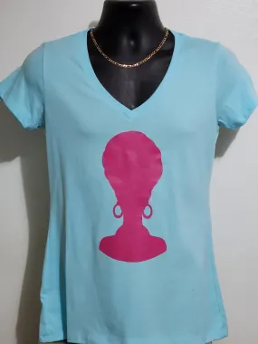 QUEEN V-NECK WOMEN T-SHIRTS