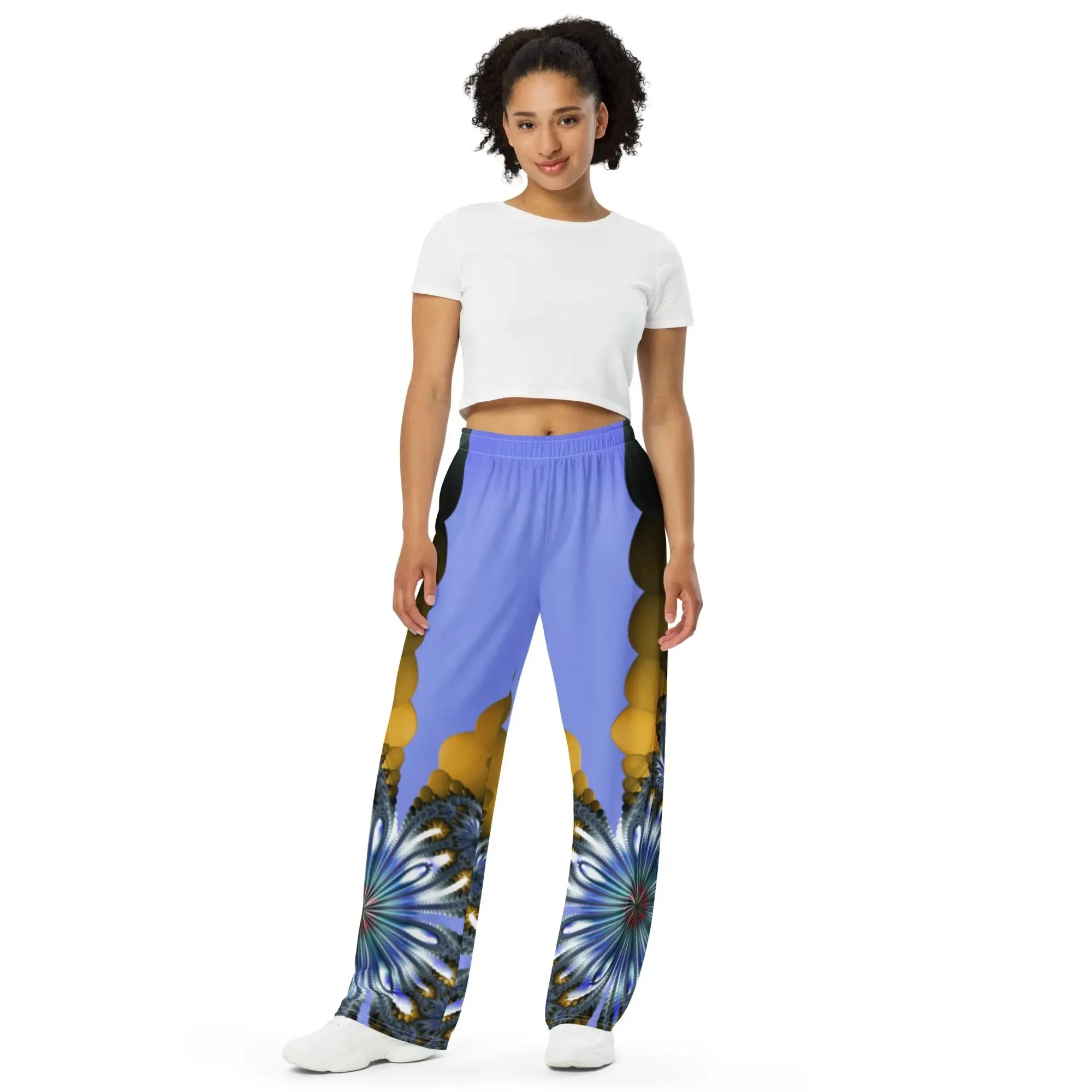 "Mystical Expansion" Collection - Unisex Wide Leg Pants