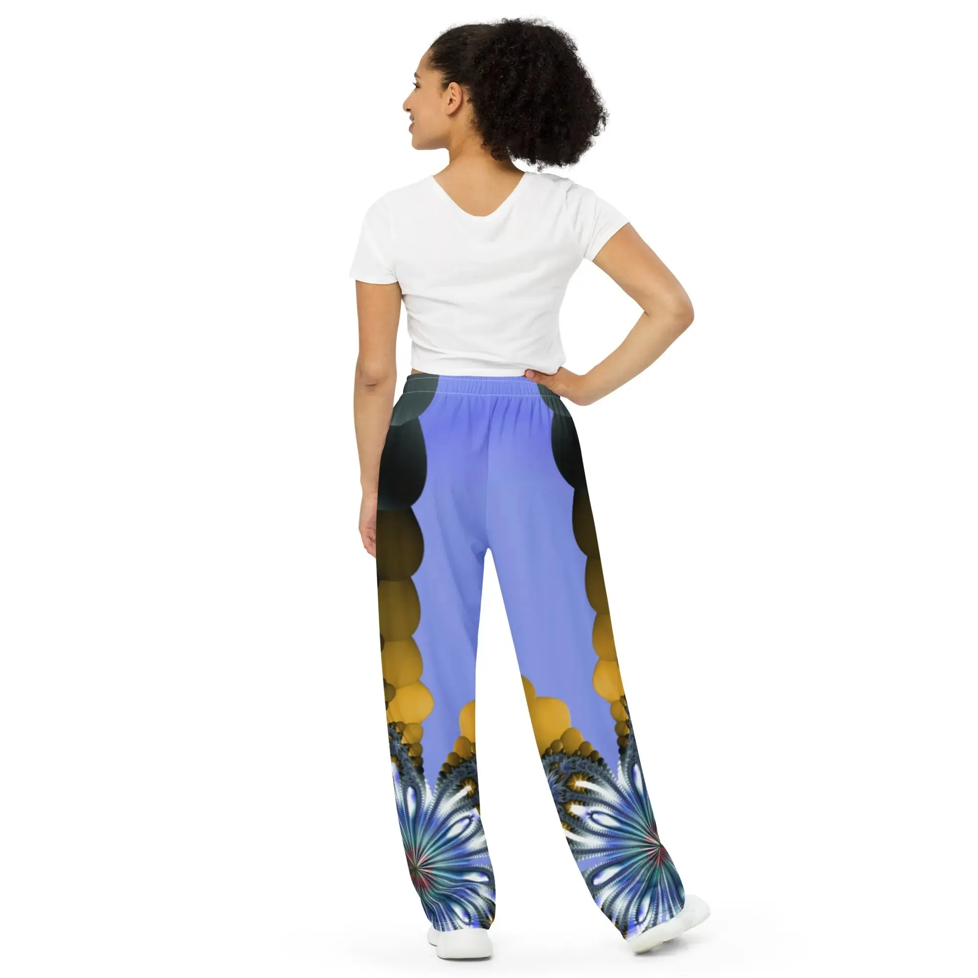 "Mystical Expansion" Collection - Unisex Wide Leg Pants