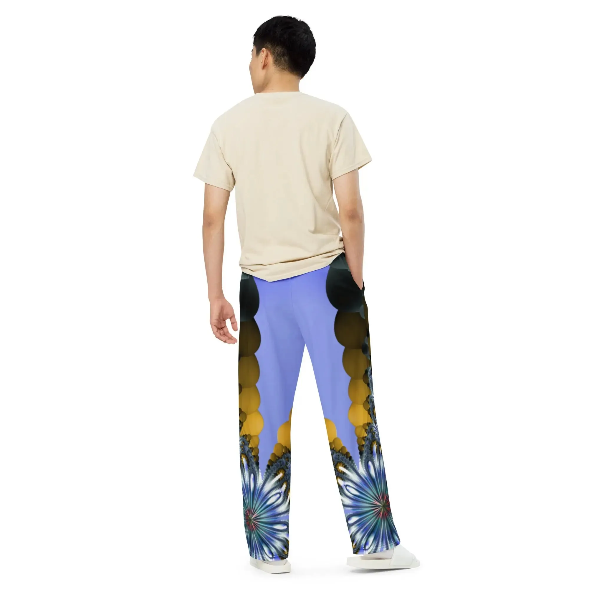 "Mystical Expansion" Collection - Unisex Wide Leg Pants