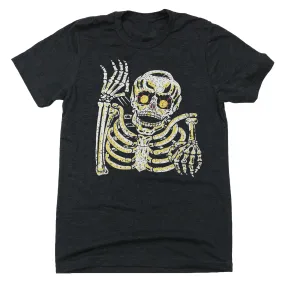 Retro Skeleton Halloween Costume