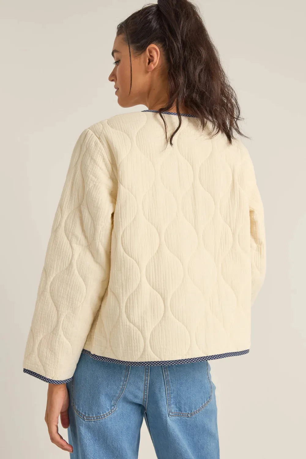 Rhythm Check Quilted Jacket