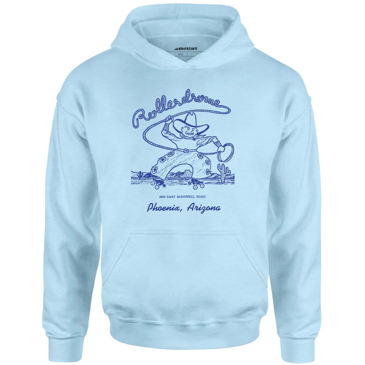 Rollerdrome - Phoenix, AZ - Vintage Roller Rink - Unisex Hoodie