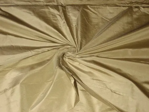 SILK TAFFETA FABRIC 54&quot; ~Beige colour 54&quot; wide