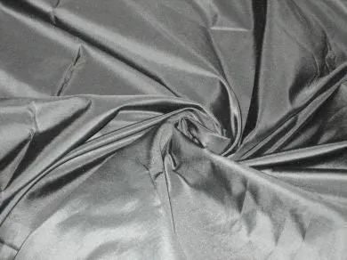 SILK TAFFETA FABRIC- Cloudy Grey colour TAF35 54&quot; wide