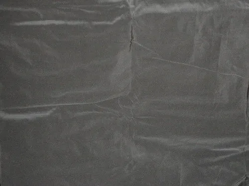 SILK TAFFETA FABRIC- Cloudy Grey colour TAF35 54&quot; wide