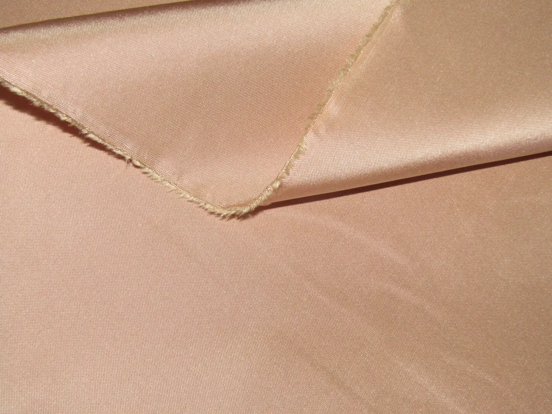 SILK TAFFETA FABRIC Melon color 54" wide TAF49[6]