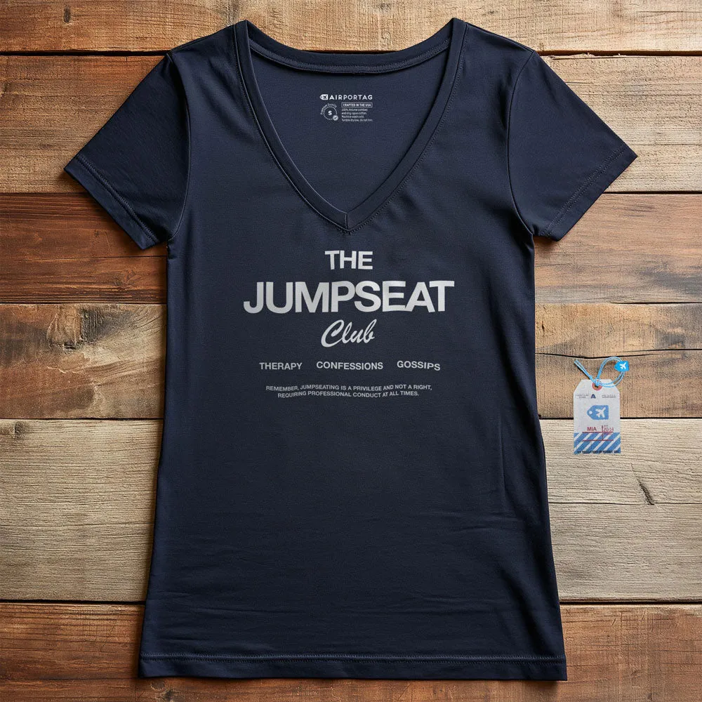 The Jumpseat Club - Women's V-Neck T-Shirt