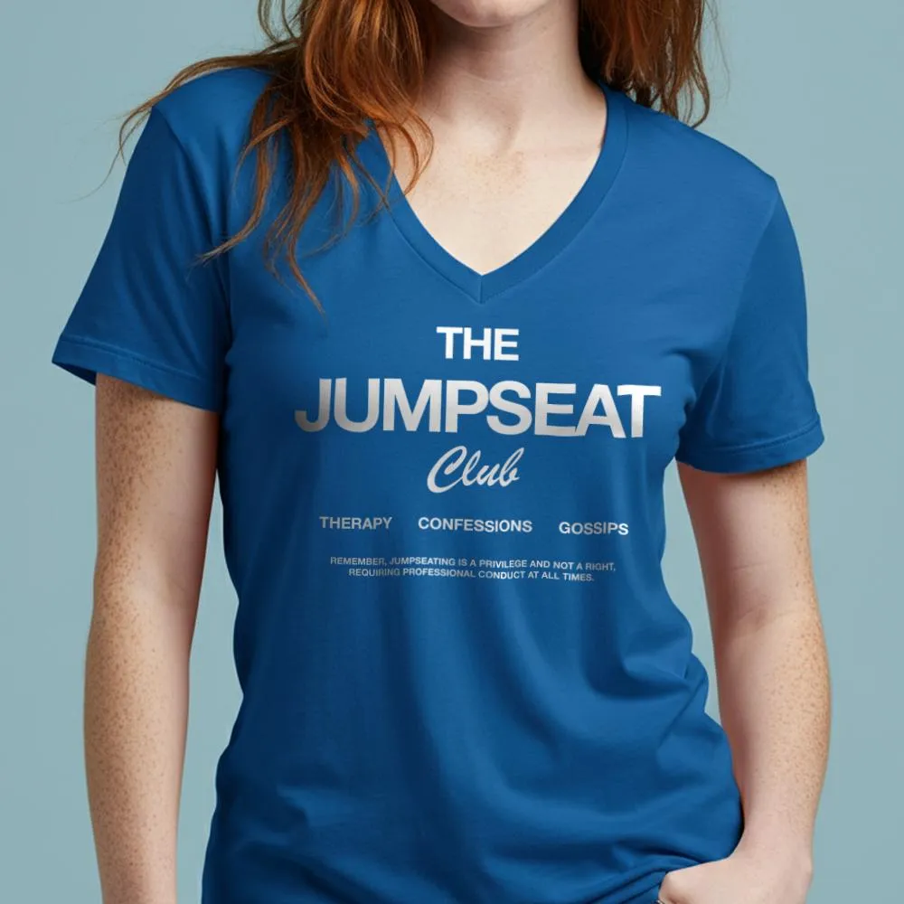 The Jumpseat Club - Women's V-Neck T-Shirt