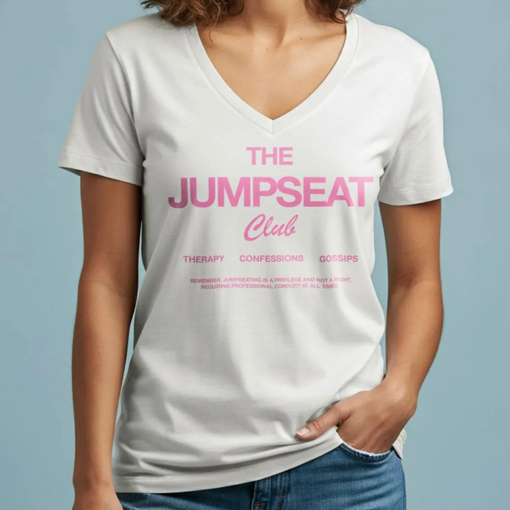 The Jumpseat Club - Women's V-Neck T-Shirt