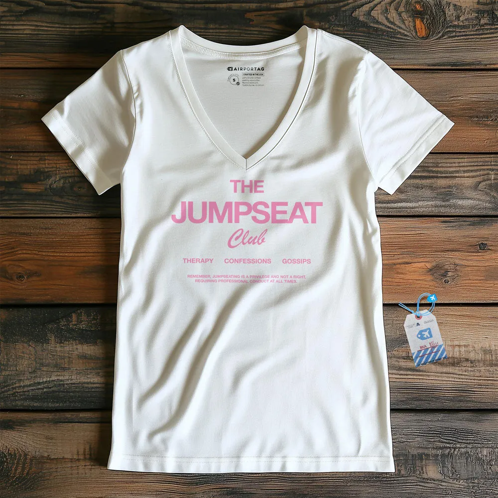 The Jumpseat Club - Women's V-Neck T-Shirt