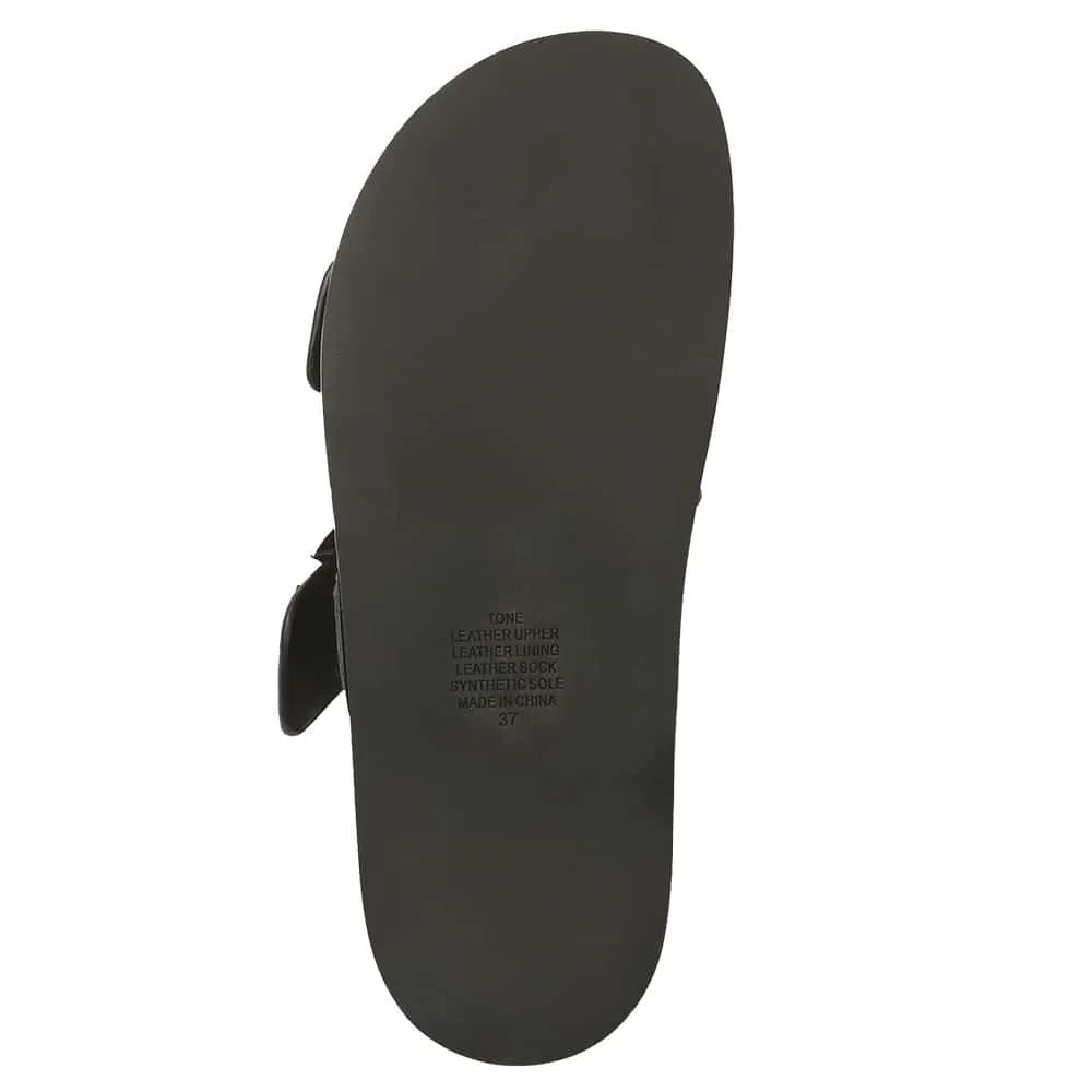 Tone Slide in Black Patent