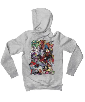 Top Notchy Bad To The Bone Back Printed Hoodie