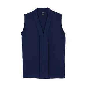 V neck low cut sleeveless shirts